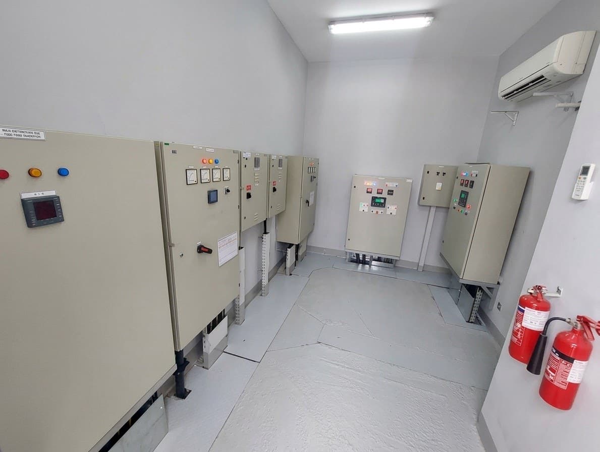 Electrical room and panel installation environment